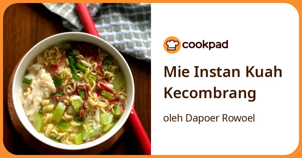Mie Instan Kuah Kecombrang