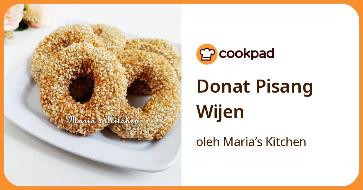 Donat Pisang Wijen