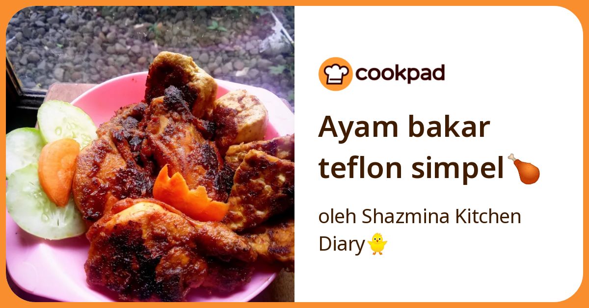 Ayam bakar teflon simpel🍗