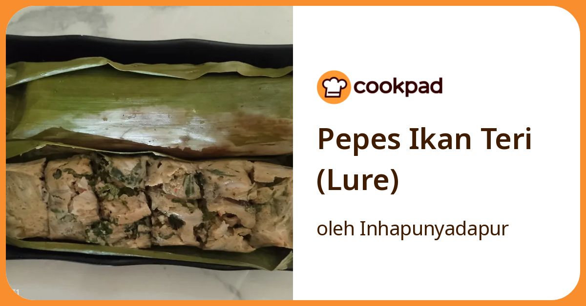 Pepes Ikan Teri (Lure)
