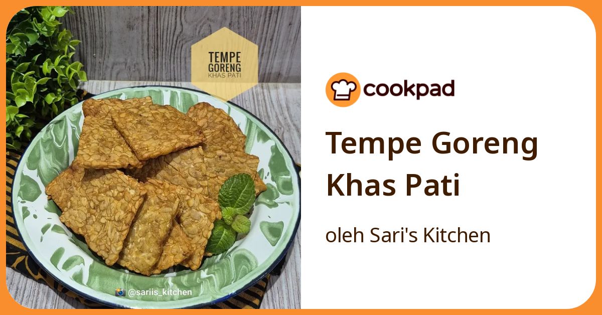 Tempe Goreng Khas Pati