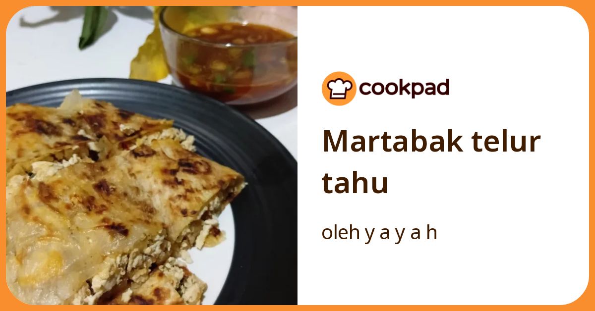 Martabak telur tahu