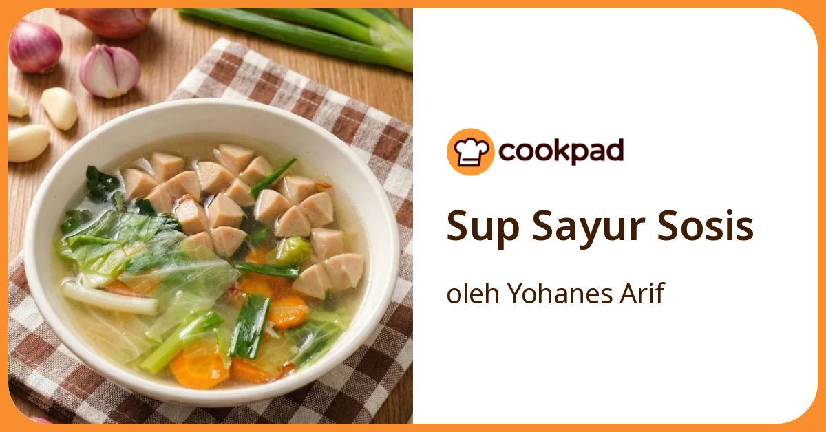 Sup Sayur Sosis