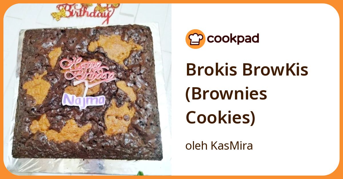 Brokis BrowKis (Brownies Cookies)