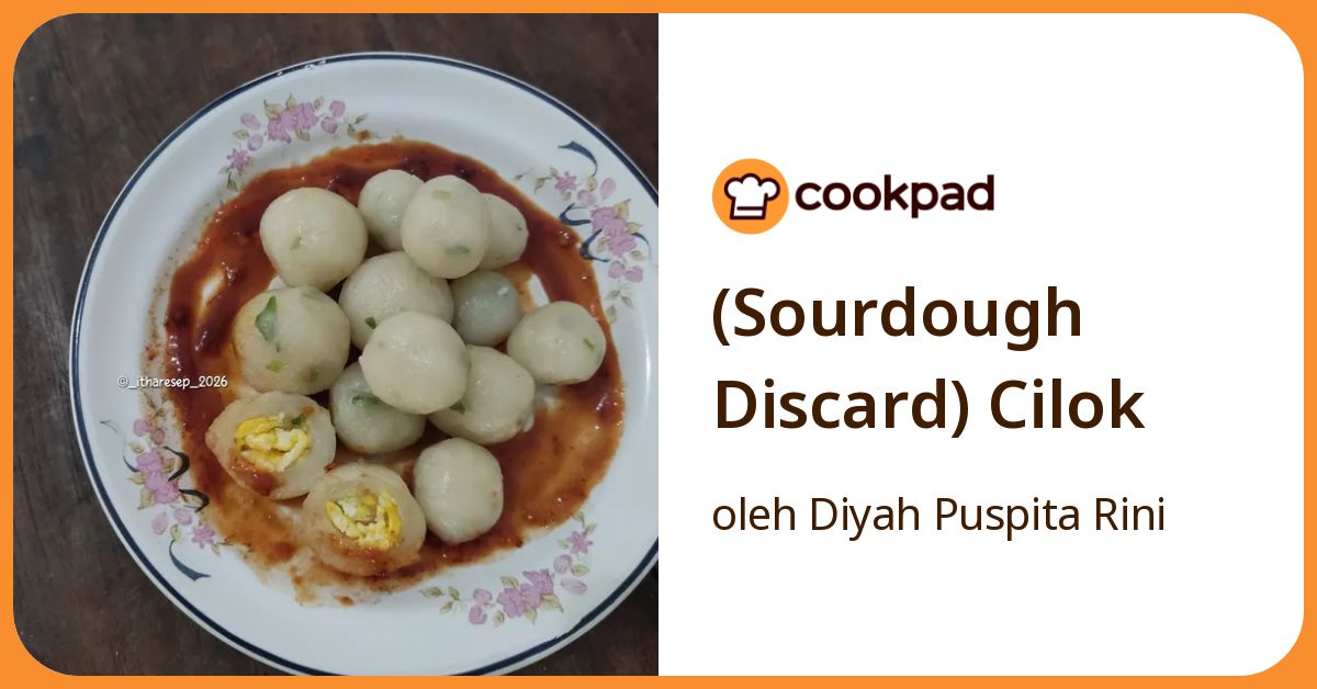 (Sourdough Discard) Cilok