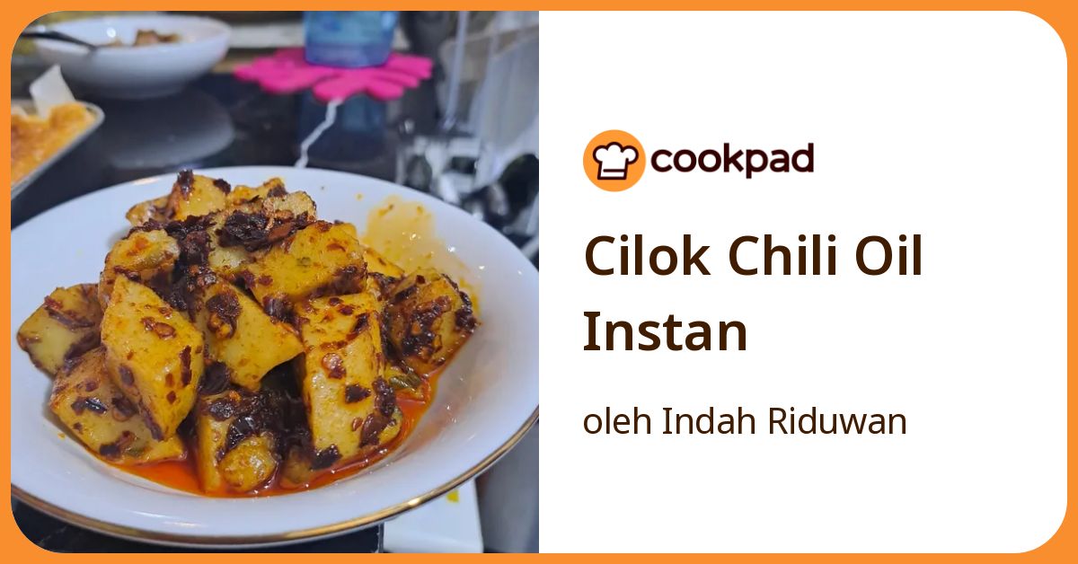 Cilok Chili Oil Instan
