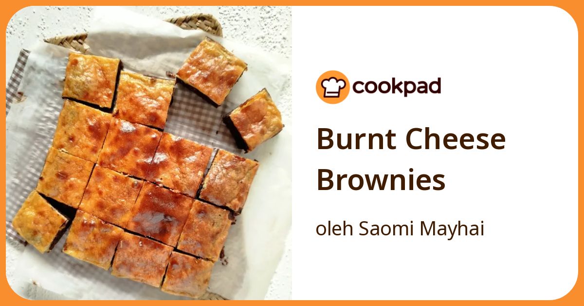 Burnt Cheese Brownies