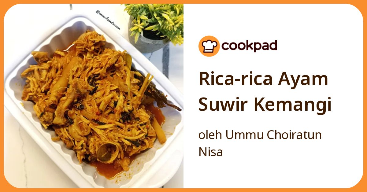 Rica-rica Ayam Suwir Kemangi