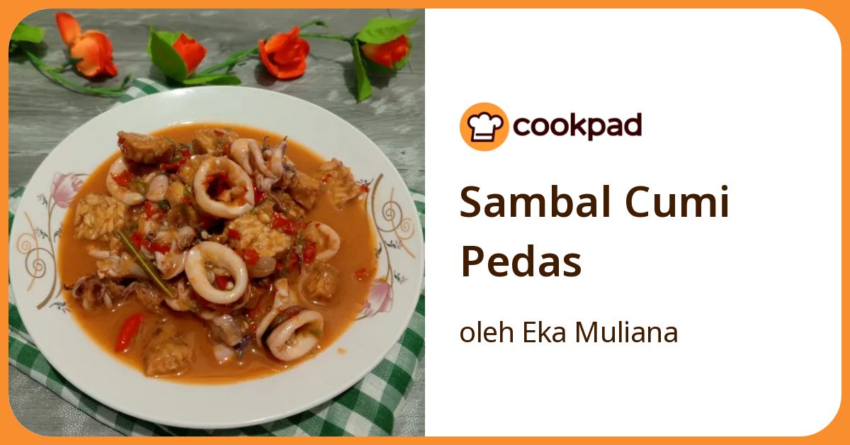 Sambal Cumi Pedas