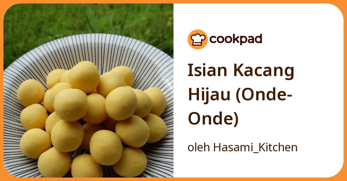Isian Kacang Hijau (Onde-Onde)