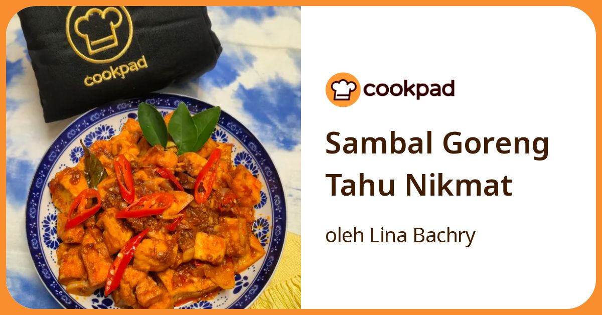 Sambal Goreng Tahu Nikmat