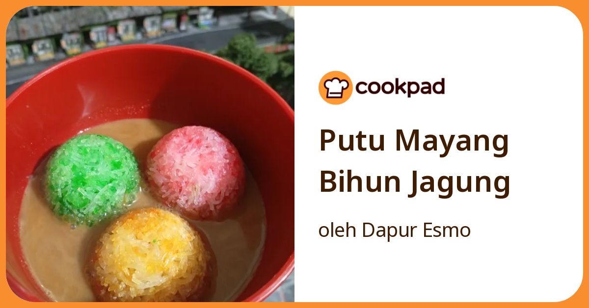 Putu Mayang Bihun Jagung