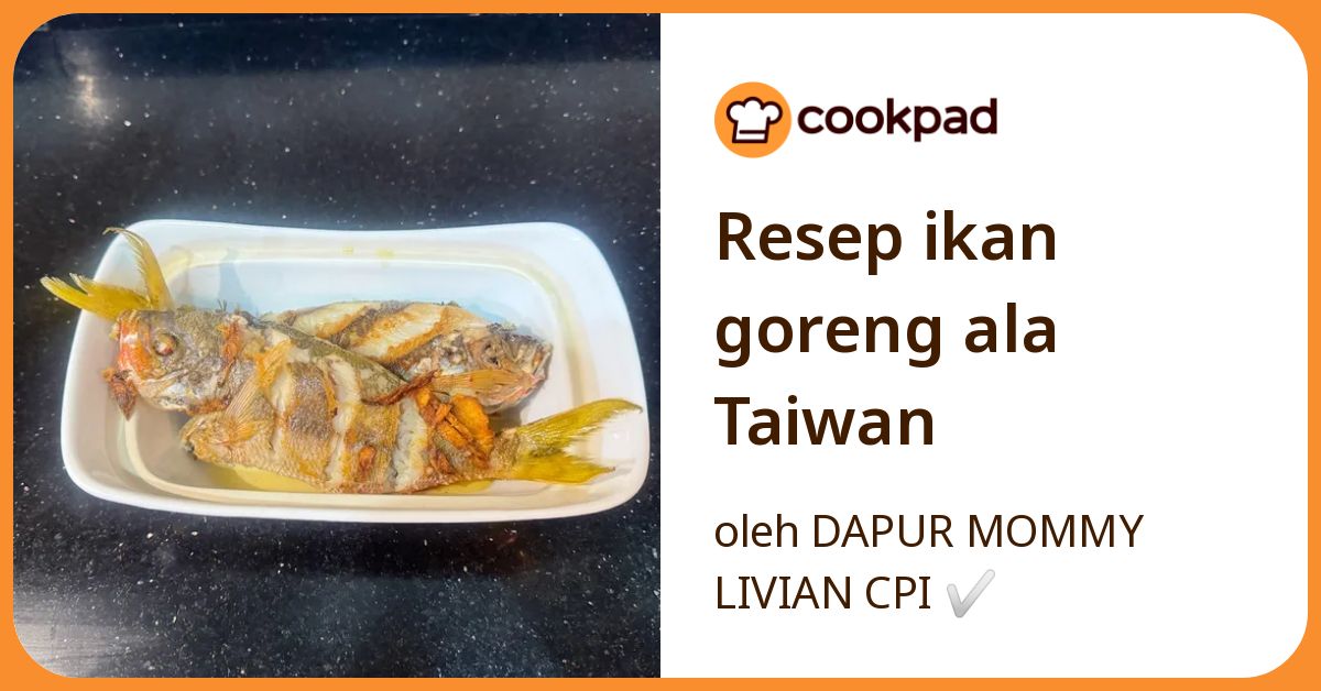 Resep ikan goreng ala Taiwan