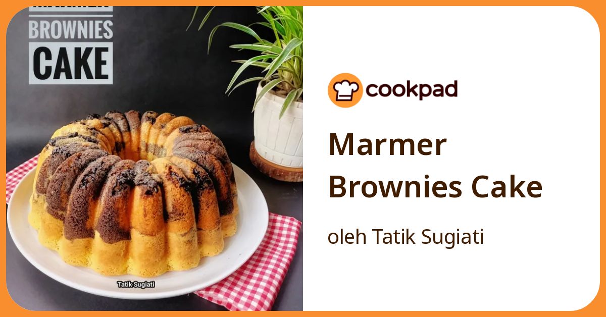 Marmer Brownies Cake