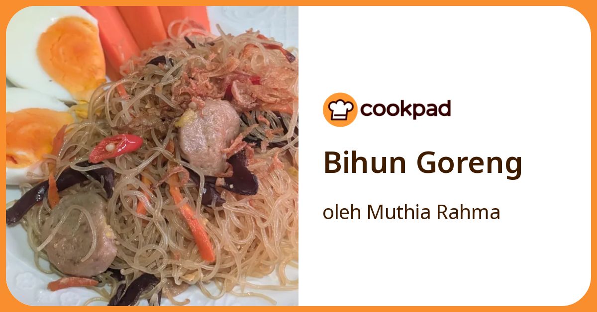 Bihun Goreng