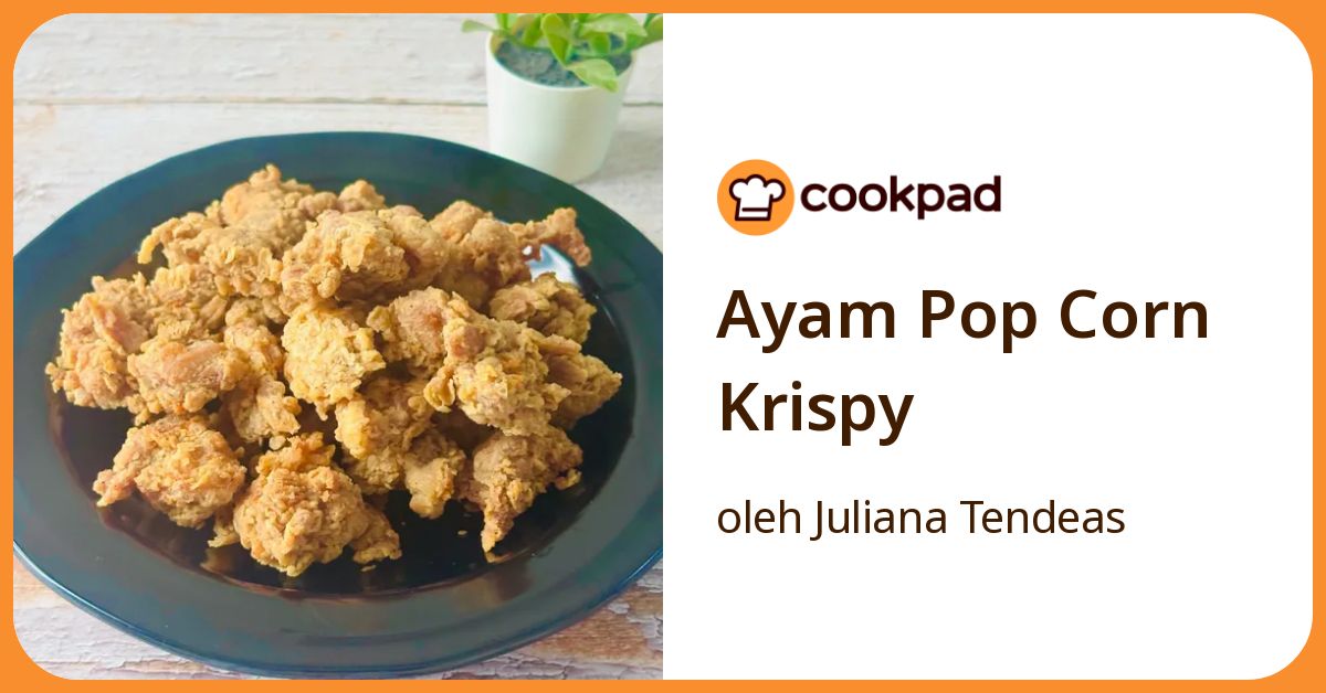 Ayam Pop Corn Krispy