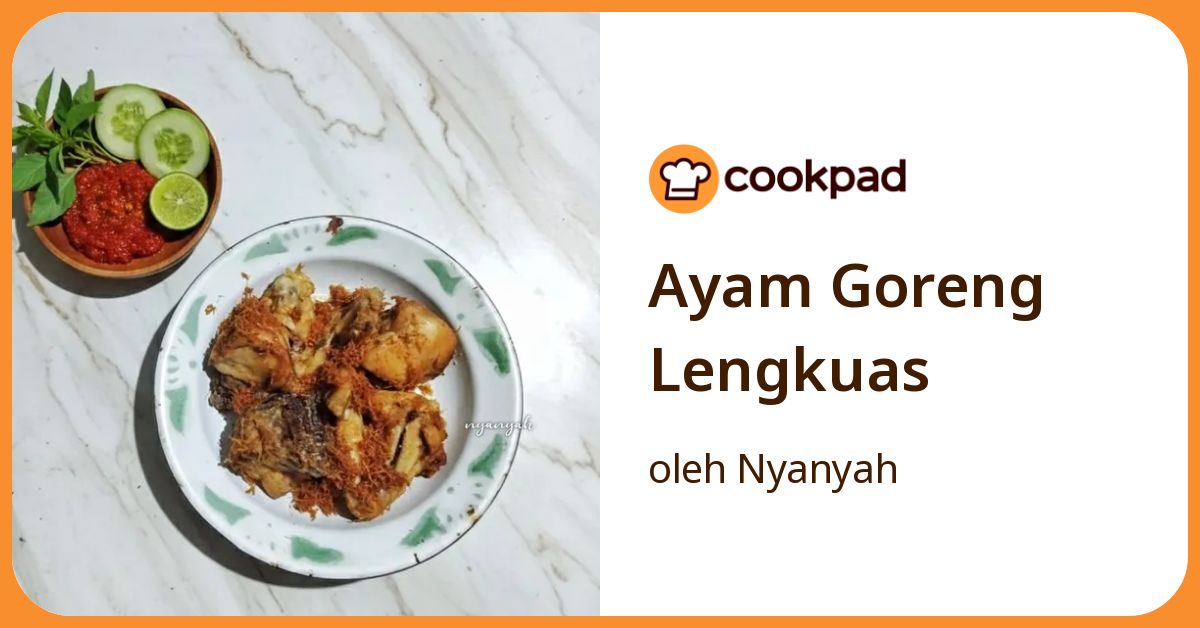 Ayam Goreng Lengkuas