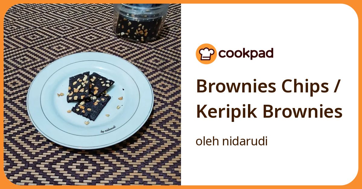 Brownies Chips / Keripik Brownies