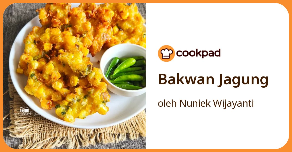 Bakwan Jagung