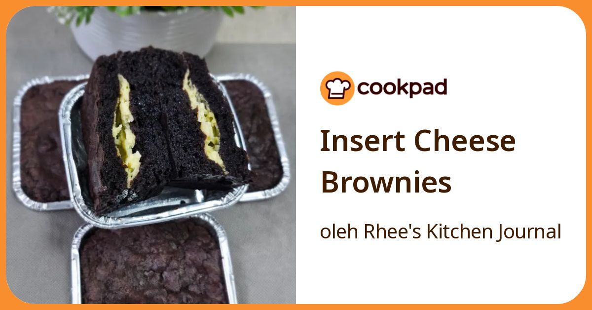 Insert Cheese Brownies