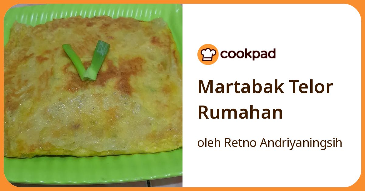 Martabak Telor Rumahan