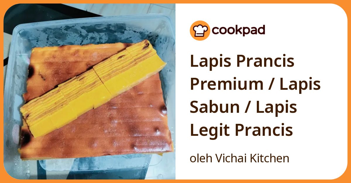 Lapis Prancis Premium / Lapis Sabun / Lapis Legit Prancis