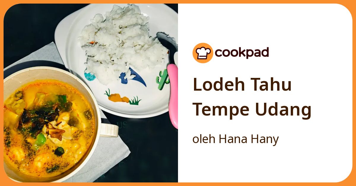 Lodeh Tahu Tempe Udang