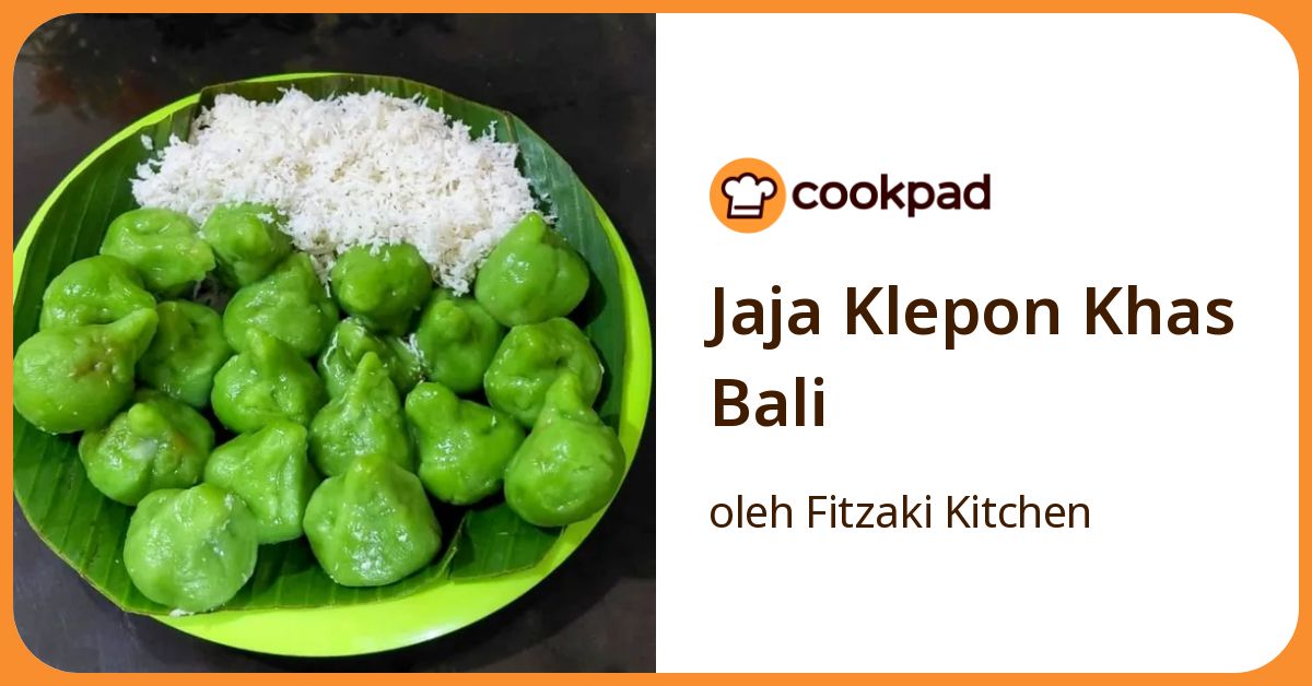 Jaja Klepon Khas Bali