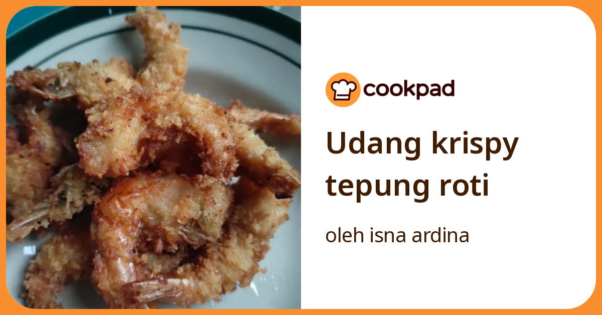 Udang krispy tepung roti