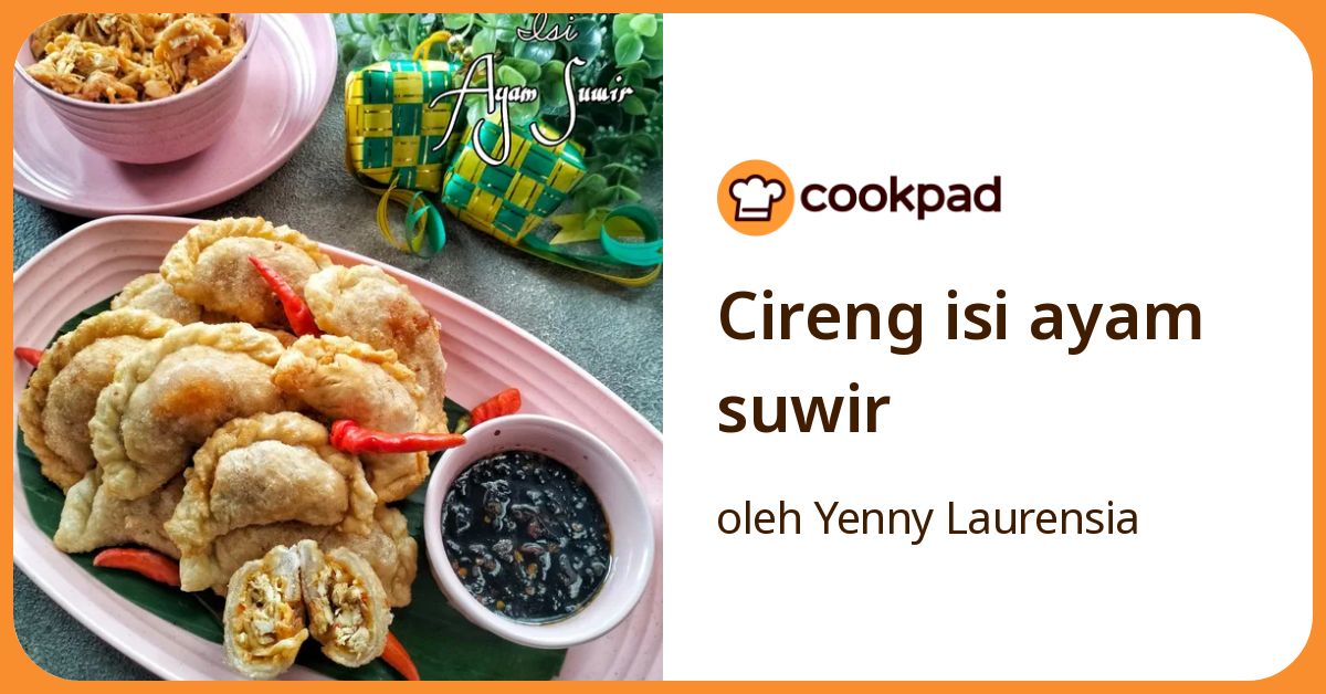 Cireng isi ayam suwir