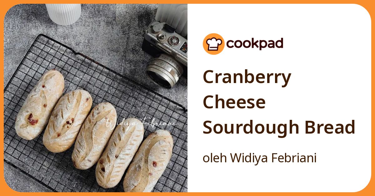 Cranberry Cheese Sourdough Bread