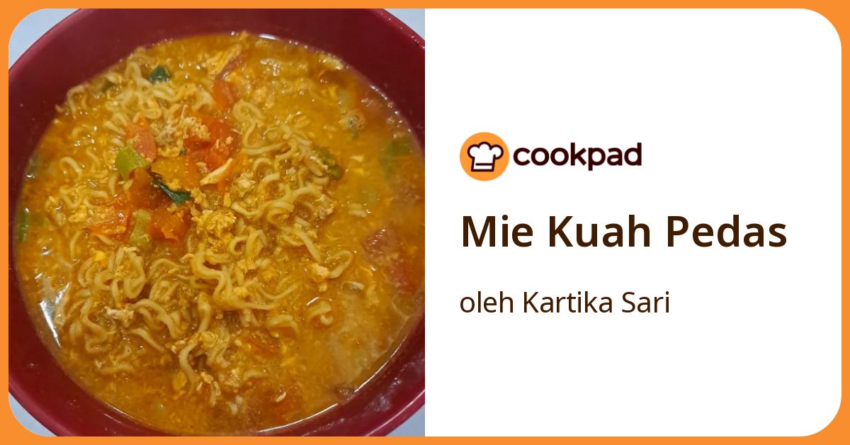 Mie Kuah Pedas