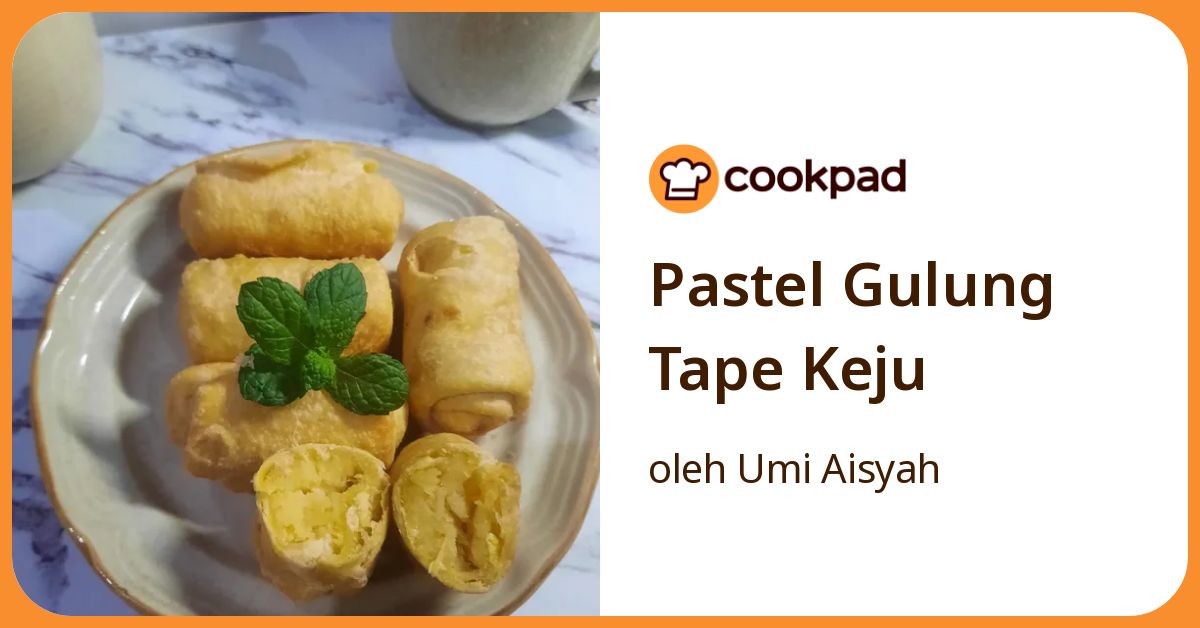 Pastel Gulung Tape Keju