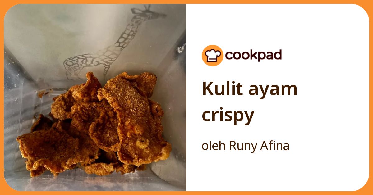 Kulit ayam crispy