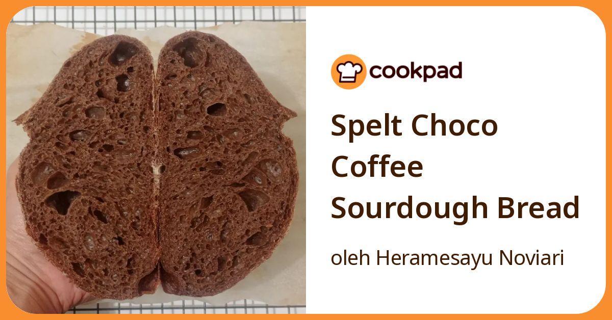 Spelt Choco Coffee Sourdough Bread