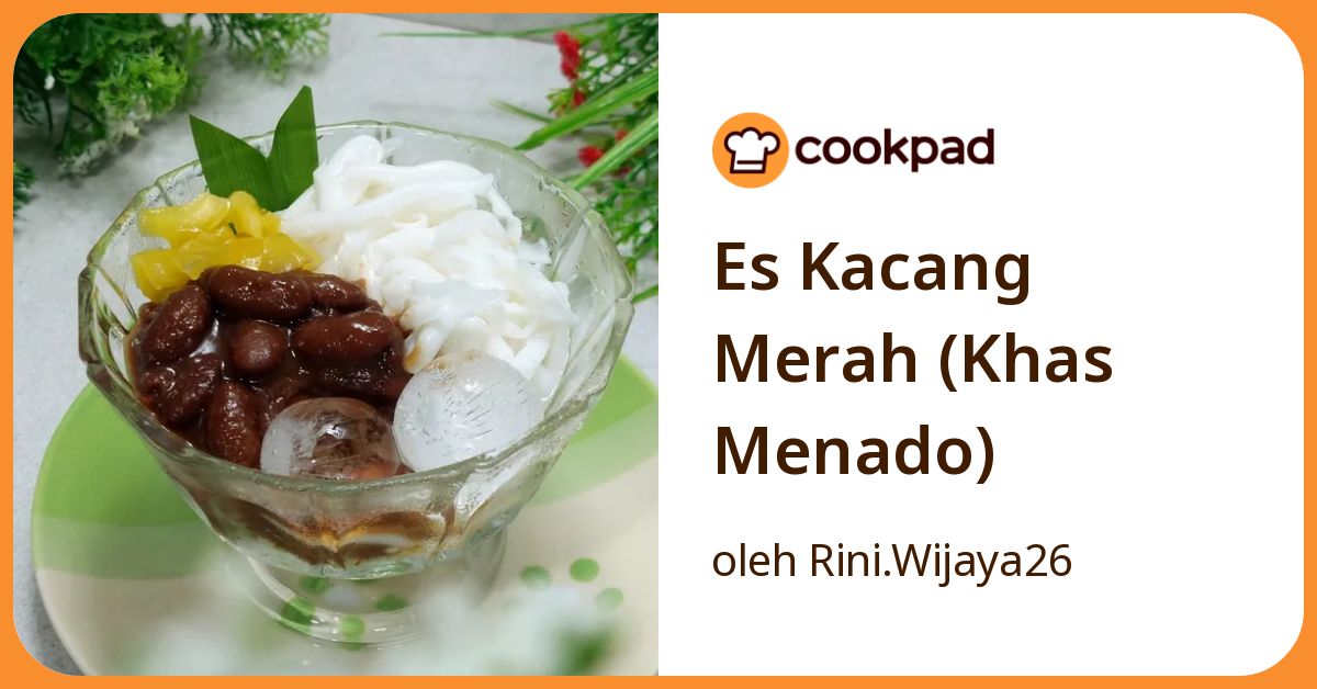 Es Kacang Merah (Khas Menado)
