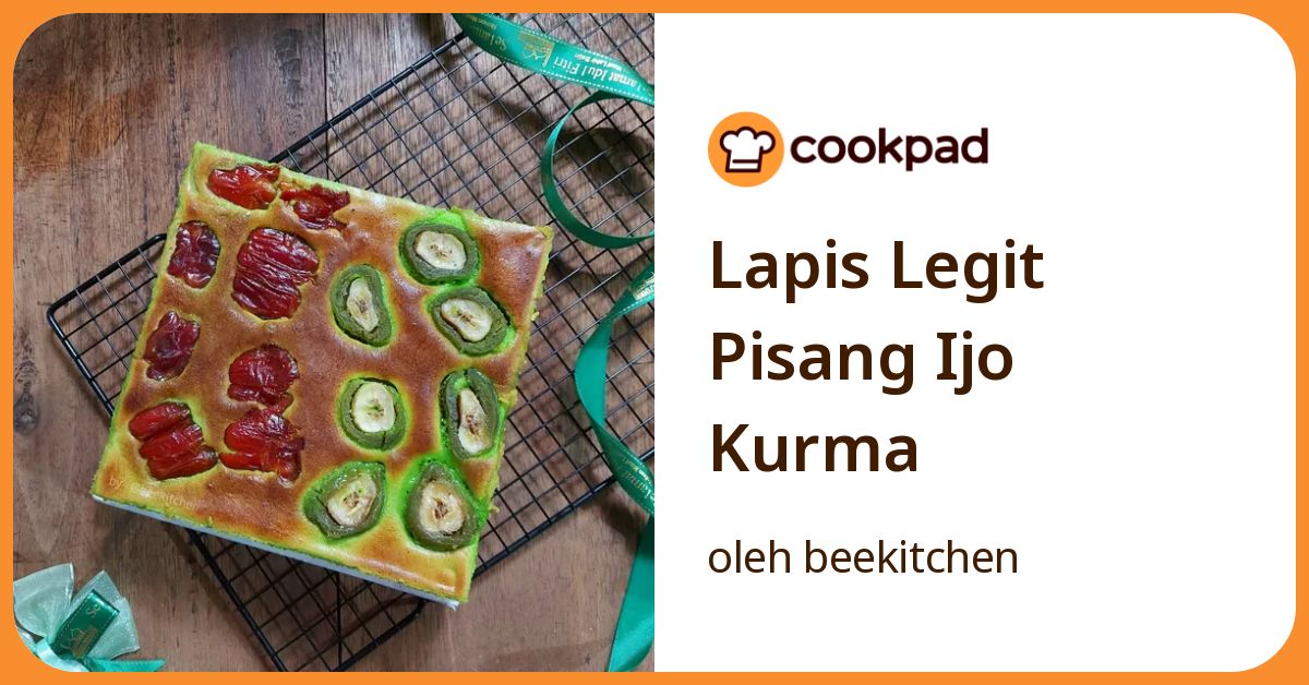 Lapis Legit Pisang Ijo Kurma