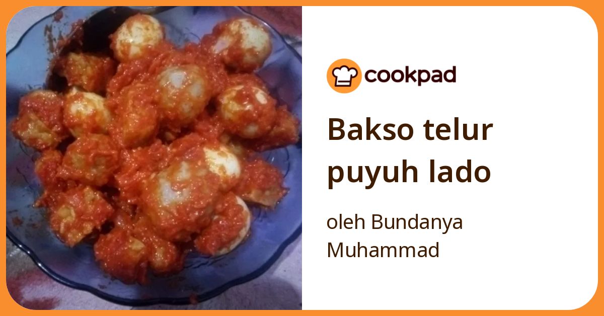 Bakso telur puyuh lado