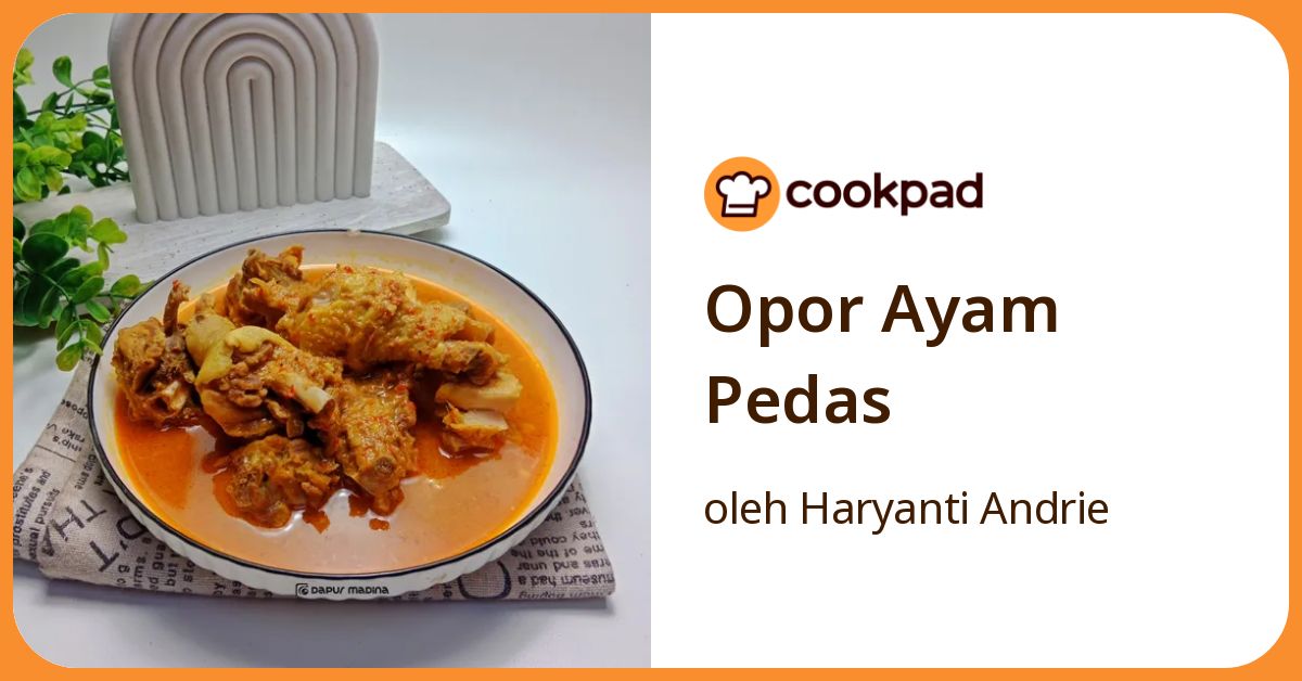 Opor Ayam Pedas