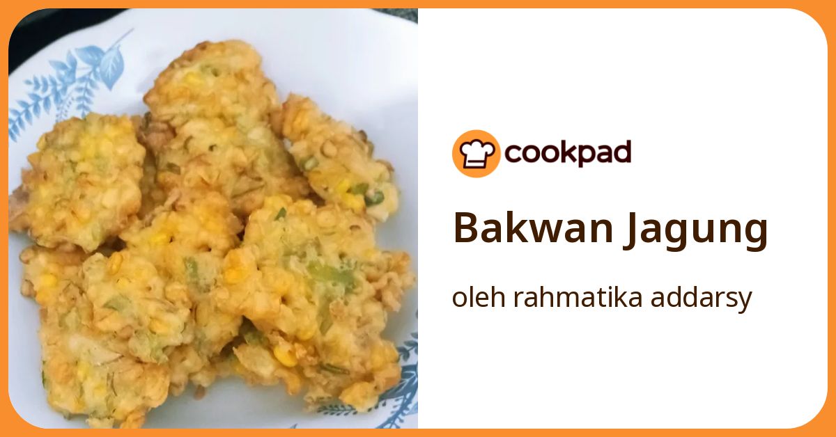 Bakwan Jagung