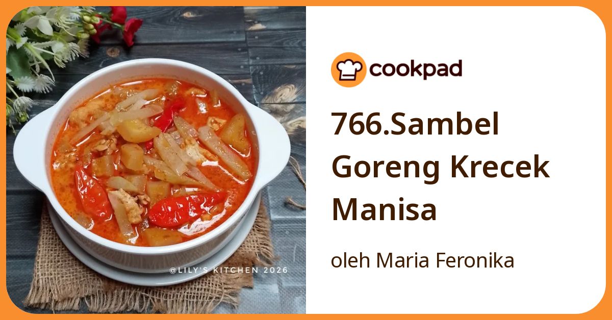 766.Sambel Goreng Krecek Manisa
