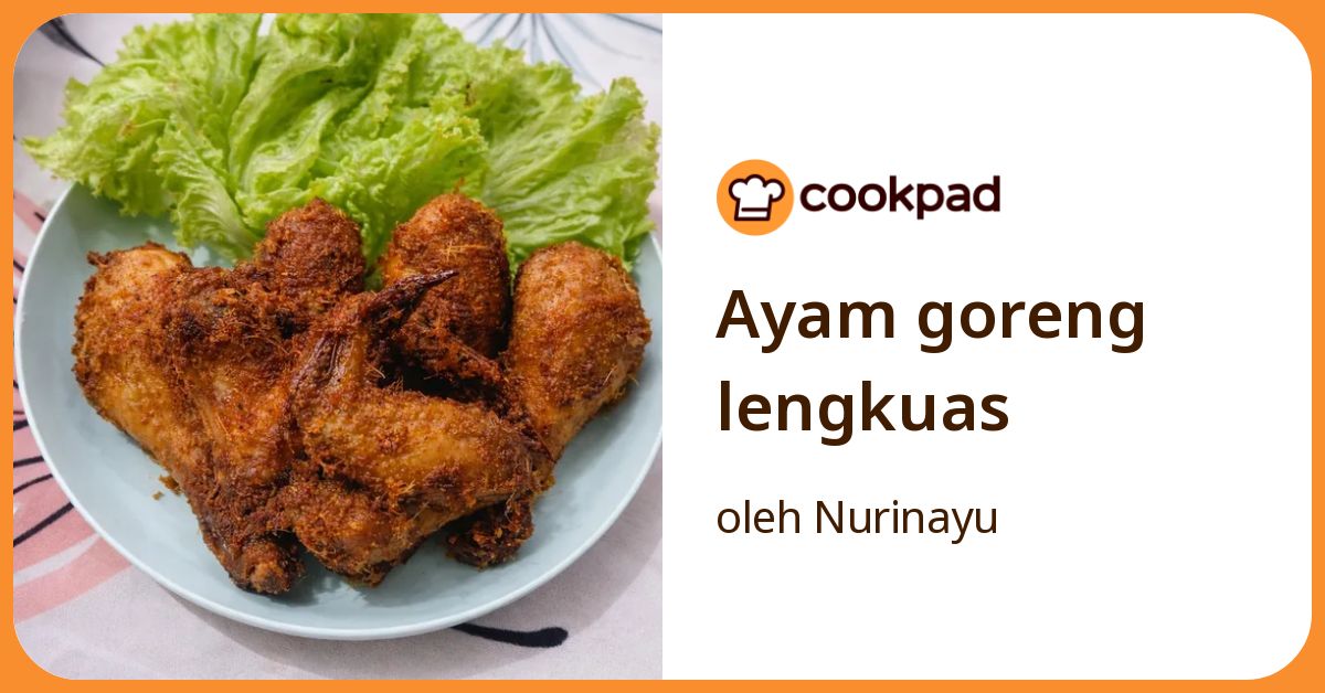 Ayam goreng lengkuas