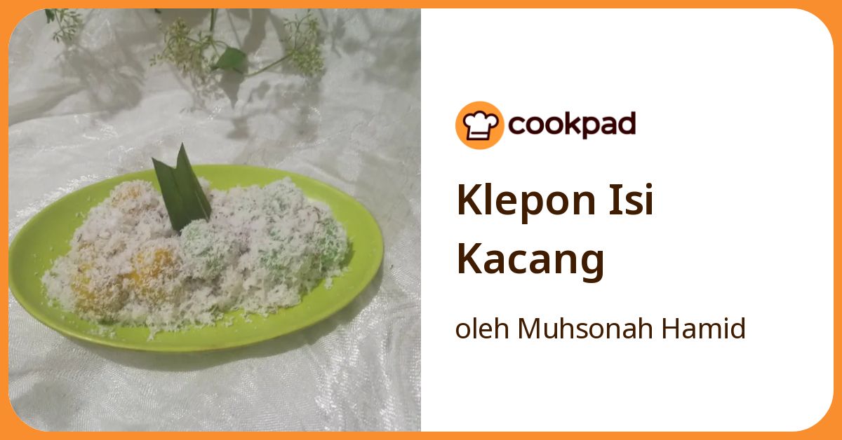 Klepon Isi Kacang