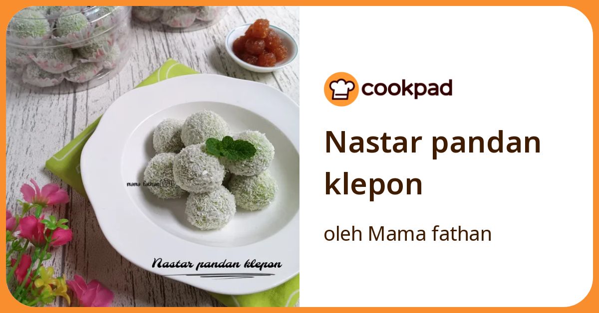 Nastar pandan klepon