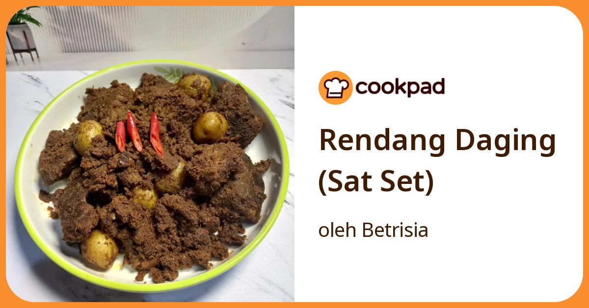 Rendang Daging (Sat Set)