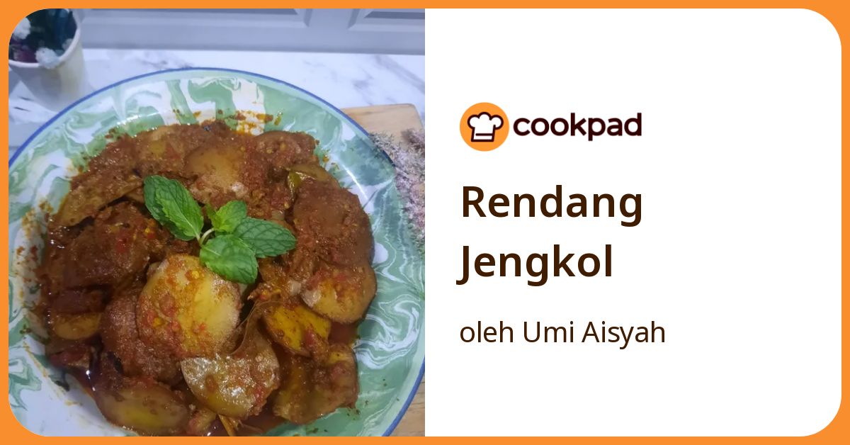 Rendang Jengkol