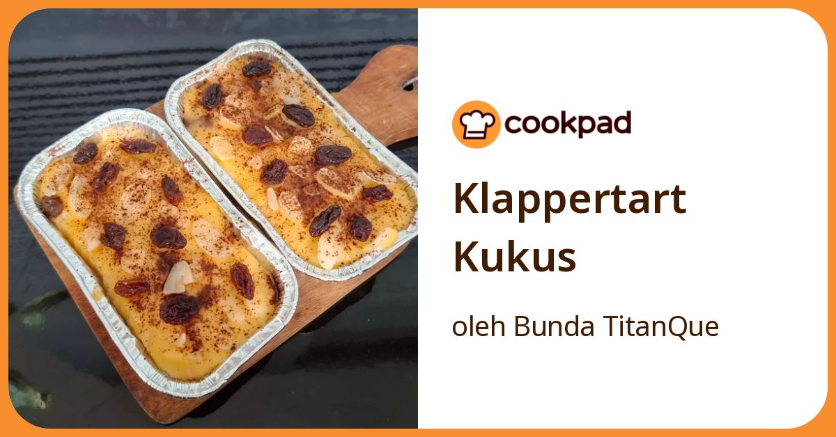 Klappertart Kukus