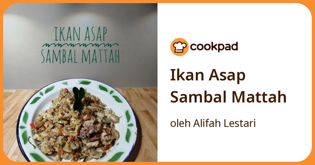 Ikan Asap Sambal Mattah