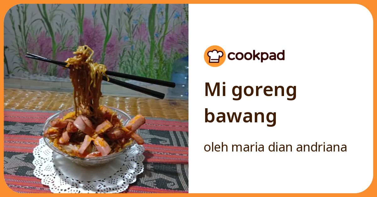 Mi goreng bawang