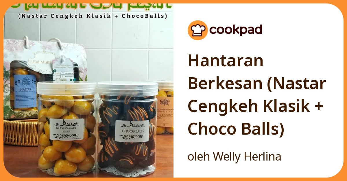 Hantaran Berkesan (Nastar Cengkeh Klasik + Choco Balls)